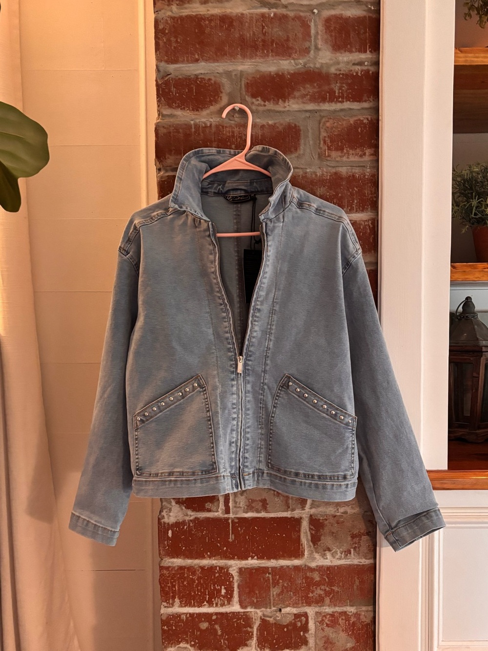 Studded Denim Jacket